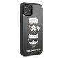 Karl Lagerfeld KLHCN61KICKC, skirtas iPhone 11, juodas kaina ir informacija | Telefono dėklai | pigu.lt