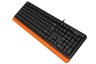 Клавиатура A4Tech FK10 USB Orange цена и информация | Клавиатуры | pigu.lt