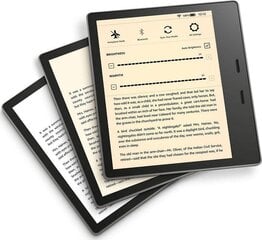 Amazon Kindle Oasis 2019 8GB WiFi, серый цена и информация | Электронные книги | pigu.lt