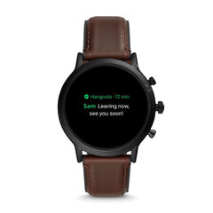 Fossil Gen 5 The Carlyle HR FTW4026 Dark Brown цена и информация | Смарт-часы (smartwatch) | pigu.lt