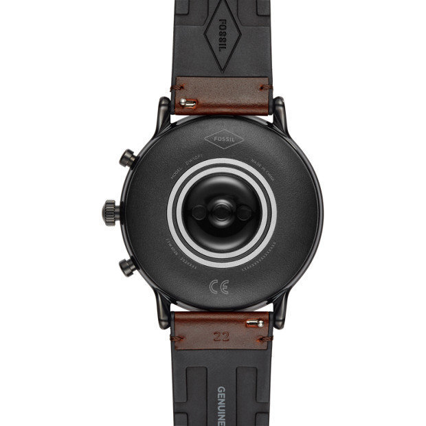 Fossil Gen 5 The Carlyle HR FTW4026 Dark Brown kaina ir informacija | Išmanieji laikrodžiai (smartwatch) | pigu.lt