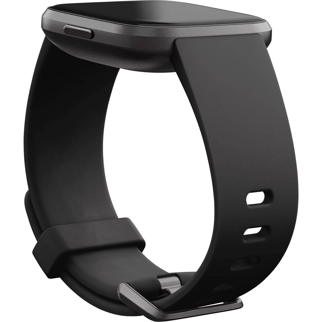 Išmanusis laikrodis Fitbit Versa 2 (NFC), Black/Carbon Aluminium kaina |  pigu.lt