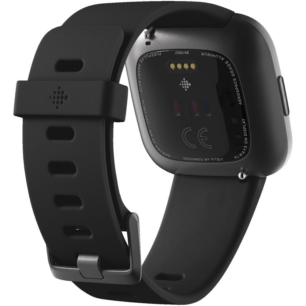 Fitbit Versa 2 Black/Carbon kaina ir informacija | Išmanieji laikrodžiai (smartwatch) | pigu.lt