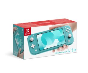 Nintendo Switch Lite, 32GB, Mėlyna kaina ir informacija | Žaidimų konsolės | pigu.lt