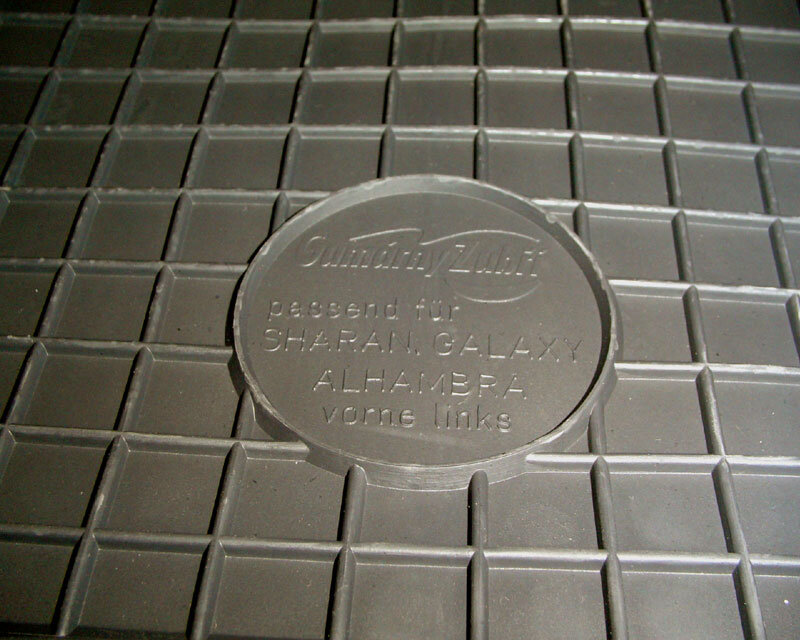 Kilimėliai SEAT Alhambra 1996-2009 6vnt. /215357 kaina ir informacija | Modeliniai guminiai kilimėliai | pigu.lt