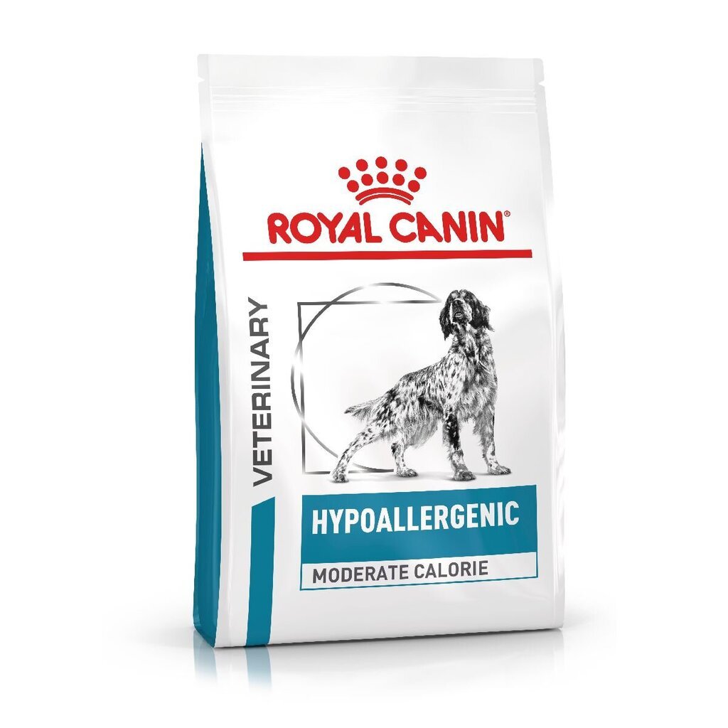 Royal Canin Dog hypoallergenic moderate calorie, 1,5 kg kaina ir informacija | Sausas maistas šunims | pigu.lt