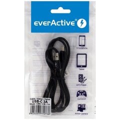 EverActive CBB-1CB, USB-A/USB-C, 1 m kaina ir informacija | everActive Buitinė technika ir elektronika | pigu.lt