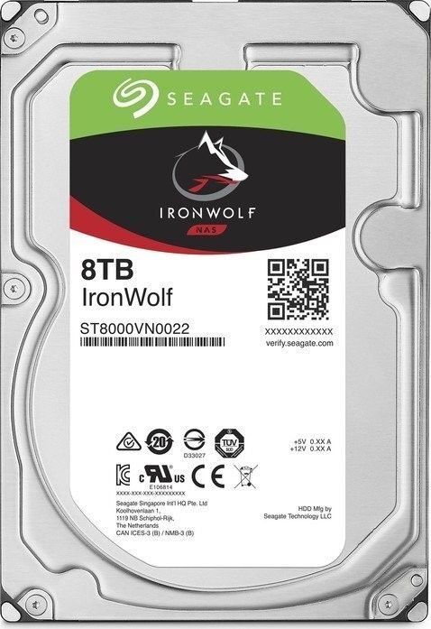 Seagate ST8000VN004 kaina ir informacija | Vidiniai kietieji diskai (HDD, SSD, Hybrid) | pigu.lt