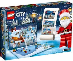 60235 LEGO® City Advento kalendorius kaina ir informacija | Konstruktoriai ir kaladėlės | pigu.lt