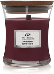 Kvapioji žvakė WoodWick Black Cherry 85 g kaina ir informacija | Žvakidės, žvakės | pigu.lt