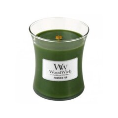 WoodWick ароматическая свеча Frasier Fir 85 г цена и информация | Подсвечники, свечи | pigu.lt