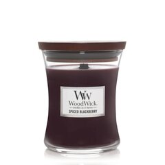 Ароматическая свеча WoodWick Spiced Blackberry, 85 г цена и информация | Подсвечники, свечи | pigu.lt