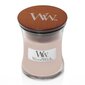 WoodWick kvapioji žvakė Vanilla & Sea Salt, 85 g kaina ir informacija | Žvakės, Žvakidės | pigu.lt
