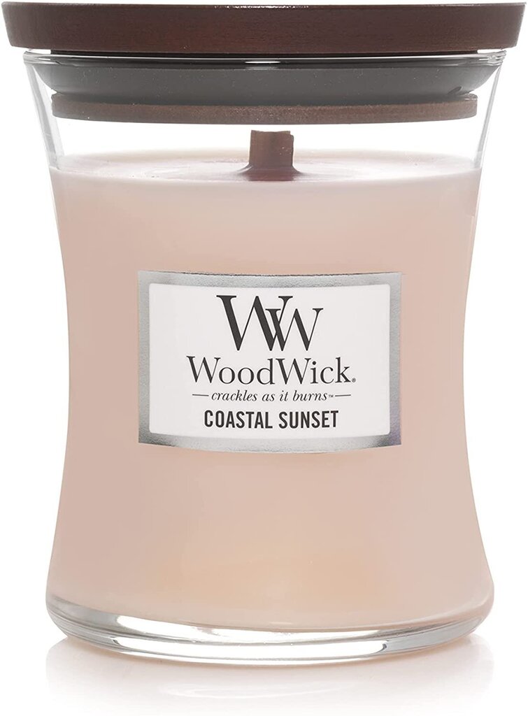 WoodWick kvapioji žvakė Coastal Sunset, 275 g цена и информация | Žvakės, Žvakidės | pigu.lt