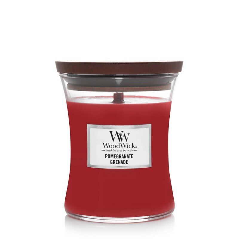 WoodWick kvapioji žvakė Pomegranate, 275 g kaina ir informacija | Žvakės, Žvakidės | pigu.lt
