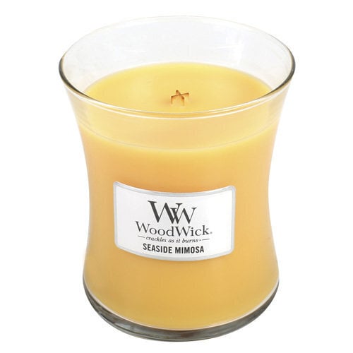 WoodWick kvapioji žvakė Seaside Mimosa, 275 g цена и информация | Žvakės, Žvakidės | pigu.lt