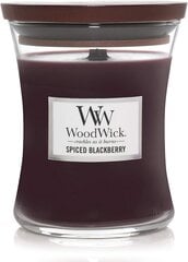 WoodWick ароматическая свеча Spiced Blackberry, 275 г цена и информация | Подсвечники, свечи | pigu.lt