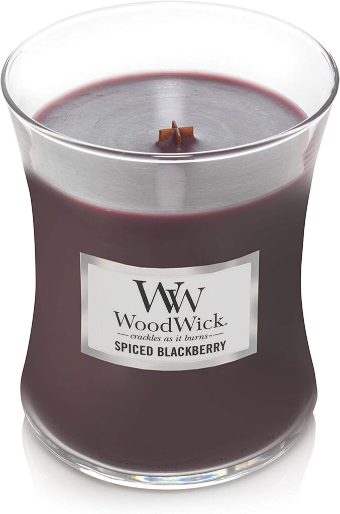 WoodWick kvapioji žvakė Spiced Blackberry, 275 g kaina ir informacija | Žvakės, Žvakidės | pigu.lt