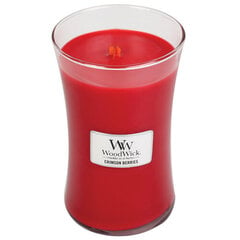 Ароматическая свеча WoodWick Crimson Berries, 609.5 г цена и информация | Подсвечники, свечи | pigu.lt