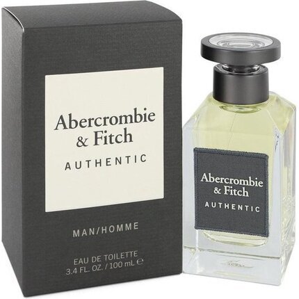 Tualetinis vanduo Abercrombie & Fitch Authentic EDT vyrams 100 ml kaina ir informacija | Kvepalai vyrams | pigu.lt