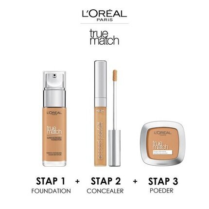 Makiažo pagrindas L’Oreal Paris True Match Super Blendable 30 ml 2D/2W Golden Almond kaina ir informacija | Makiažo pagrindai, pudros | pigu.lt