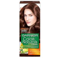 Ilgalaikiai plaukų dažai Garnier Color Naturals, 6.25 Šviesus ledinis raudonmedis цена и информация | Garnier Для ухода за волосами | pigu.lt