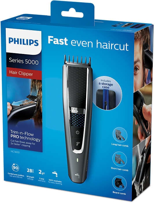 Plaukų kirpimo mašinėlė Philips HC5650/15 kaina | pigu.lt