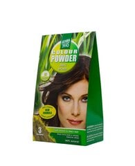 Красящая пудра Hennaplus Colour Powder  цвет темно-коричневый 57 цена и информация | Краска для волос | pigu.lt
