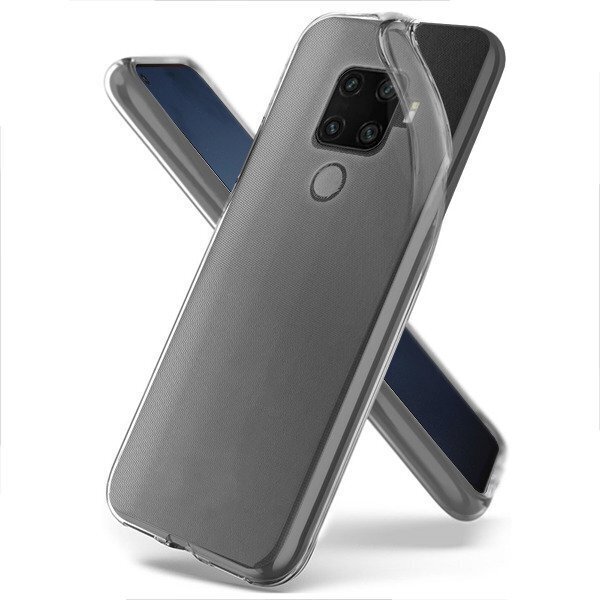 Mocco Ultra 0.3 mm Silicone Case, skirtas Huawei Mate 30 Lite, Skaidrus kaina ir informacija | Telefono dėklai | pigu.lt
