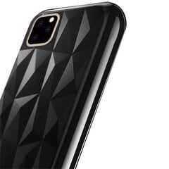 Mocco Trendy Diamonds Силиконовый чехол для Apple iPhone 11 Pro Черный цена и информация | Чехлы для телефонов | pigu.lt