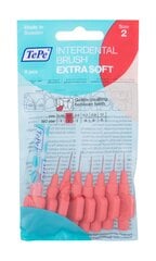 Tarpdančių šepetėlis TePe Extra Soft 0.5 mm 8vnt. kaina ir informacija | Dantų šepetėliai, pastos | pigu.lt