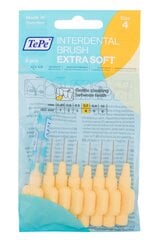 Tarpdančių šepetėlis TePe Extra Soft 0.7 mm 8vnt. цена и информация | Зубные щетки, пасты | pigu.lt