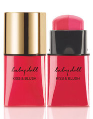 Бальзам для губ и румяна Yves Saint Laurent Baby Doll Kiss & Blush Duo Stick, Nr.04 From Me to You, 5 г цена и информация | Помады, бальзамы, блеск для губ | pigu.lt