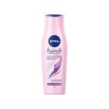 Plaukų šampūnas NIVEA Hairmilk NATURAL SHINE 250ml kaina ir informacija | Šampūnai | pigu.lt