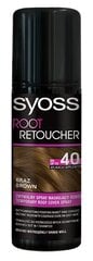 Purškiami dažai plaukų šaknims Syoss Root Retoucher Brown, 120 ml kaina ir informacija | Plaukų dažai | pigu.lt