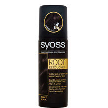 Purškiklis šaknų padengimui Syoss Color Root Retoucher Black 120 ml kaina ir informacija | Plaukų dažai | pigu.lt