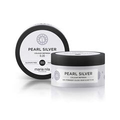 Plaukų kaukė Maria Nila Color Refresh Pearl Silver, 100 ml kaina ir informacija | Priemonės plaukų stiprinimui | pigu.lt