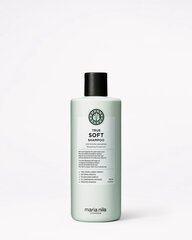 Drėkinamasis šampūnas su argano aliejumi sausiems plaukams Maria Nila True Soft Shampoo, 350 ml kaina ir informacija | Šampūnai | pigu.lt