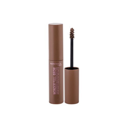 Antakių tušas Rimmel Wonder Full Brow, 03 Dark, 4 ml цена и информация | Antakių dažai, pieštukai | pigu.lt