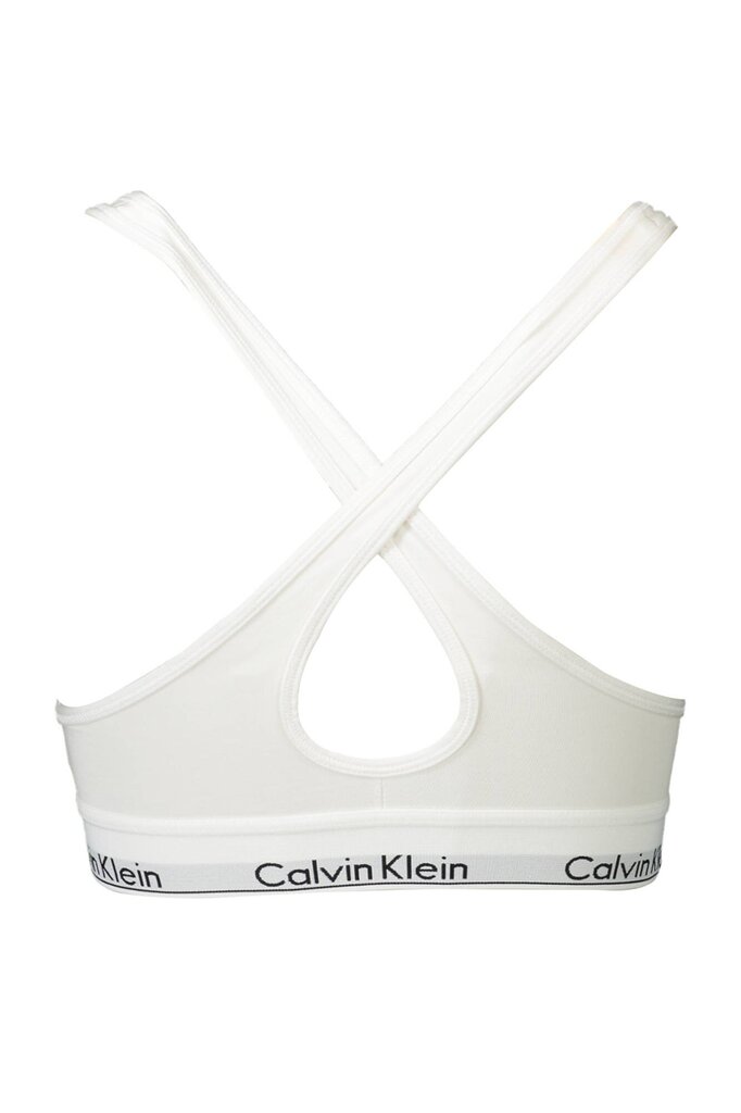 Calvin Klein sportinė liemenėlė moterims, balta kaina ir informacija | Sportinė apranga moterims | pigu.lt