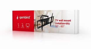 Gembird WM-65RT-03 32-65” цена и информация | Кронштейны и крепления для телевизоров | pigu.lt