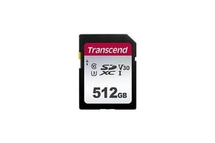 Карта памяти SDXC 512 ГБ/C10 TS512GSDC300S TRANSCEND цена и информация | Карты памяти для телефонов | pigu.lt