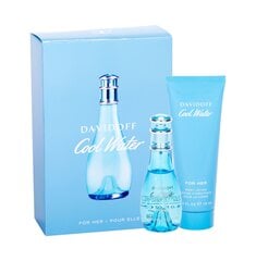 Набор Davidoff Cool Water: EDT 30 мл + лосьон для тела 75 мл цена и информация | Женские духи | pigu.lt