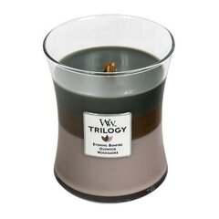 WoodWick kvapioji žvakė Cozy Cabin Trilogy Vase cozy cottage, 275 g kaina ir informacija | Žvakės, Žvakidės | pigu.lt