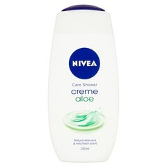 Dušo žele Nivea Aloe Vera, 250 ml kaina ir informacija | Dušo želė, aliejai | pigu.lt