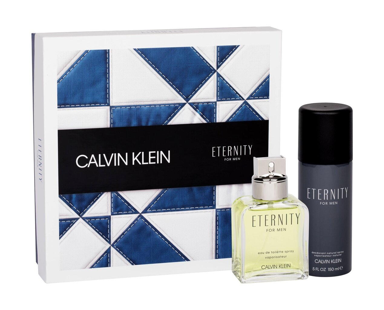 Rinkinys Calvin Klein Eternity vyrams: EDT 100 ml + dezodorantas 150 ml kaina ir informacija | Kvepalai vyrams | pigu.lt