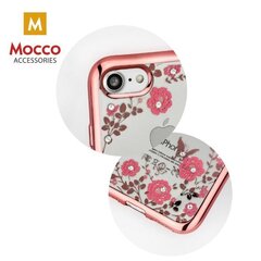 Mocco Electro Diamond Silicone Huawei Mate 30 Lite, Nugarėlė, Skaidri/Rožinė kaina ir informacija | Telefono dėklai | pigu.lt