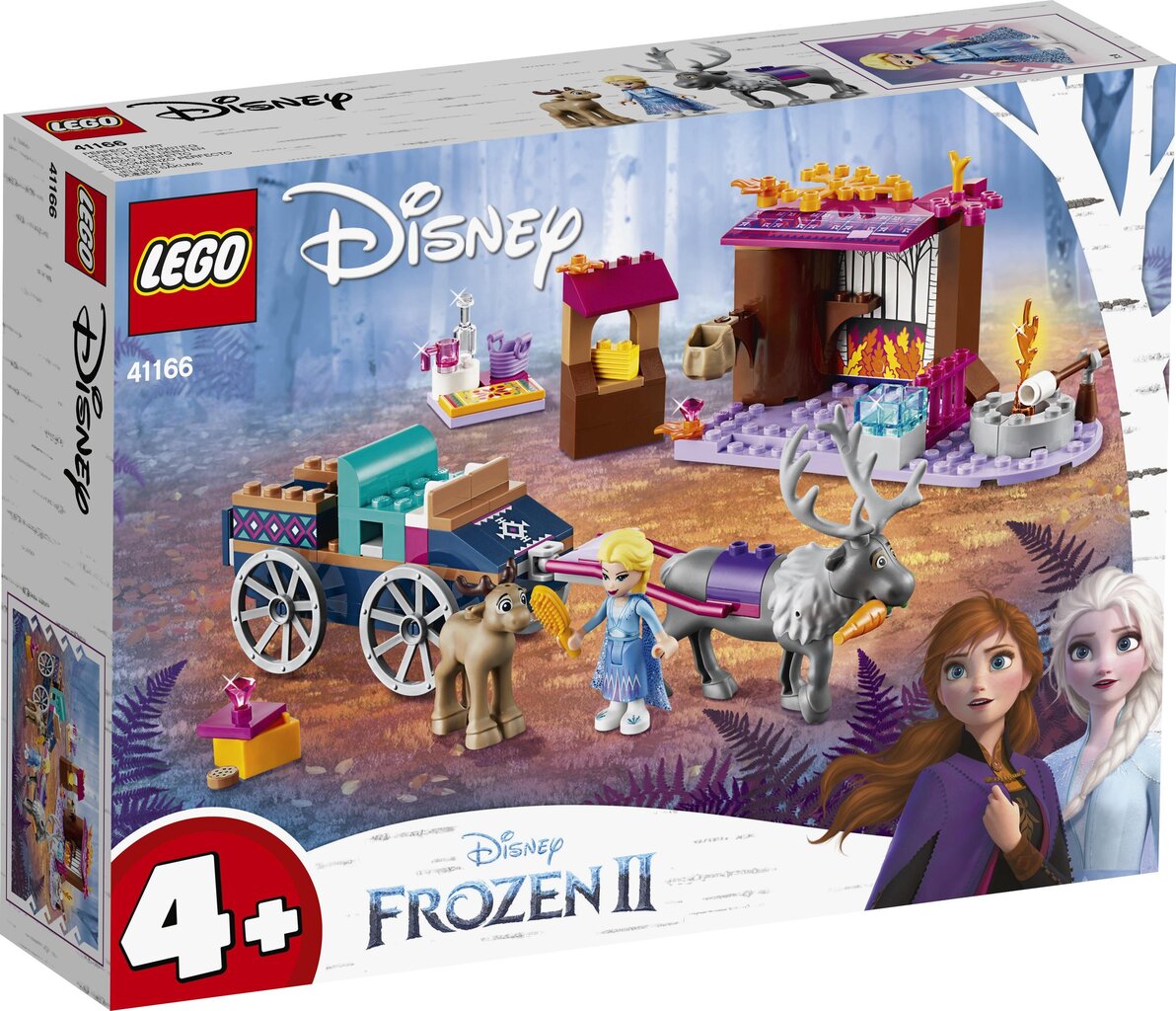 41166 LEGO® | Disney Frozen Elzos kelionė vežimu цена и информация | Konstruktoriai ir kaladėlės | pigu.lt