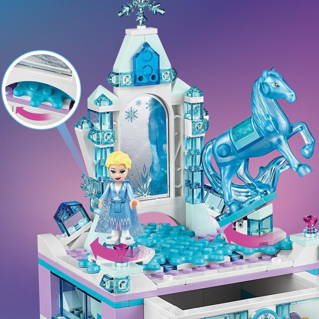 41168 LEGO® | Disney Princess шкатулка с драгоценностями Эльзы цена |  pigu.lt