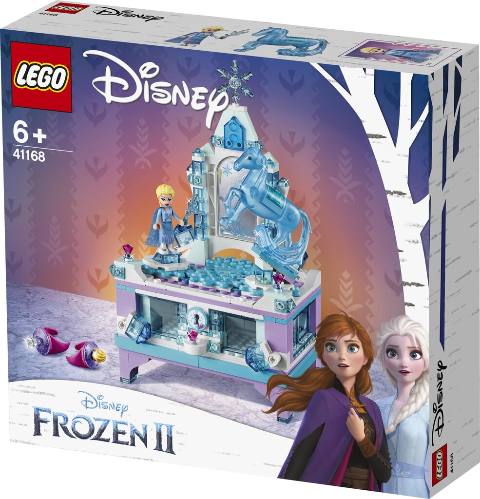 41168 LEGO® | Disney Princess Elzos brangenybių dėžutės kūrinys цена и информация | Konstruktoriai ir kaladėlės | pigu.lt